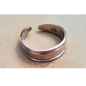 Just in- sterling silver knuckle ring